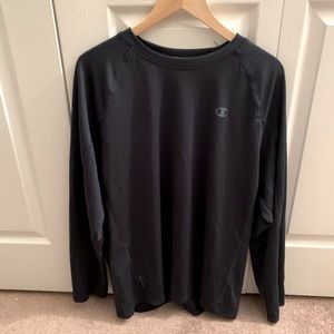 Women’s Navy Blue Powertrain Long Sleeve T-Shirt